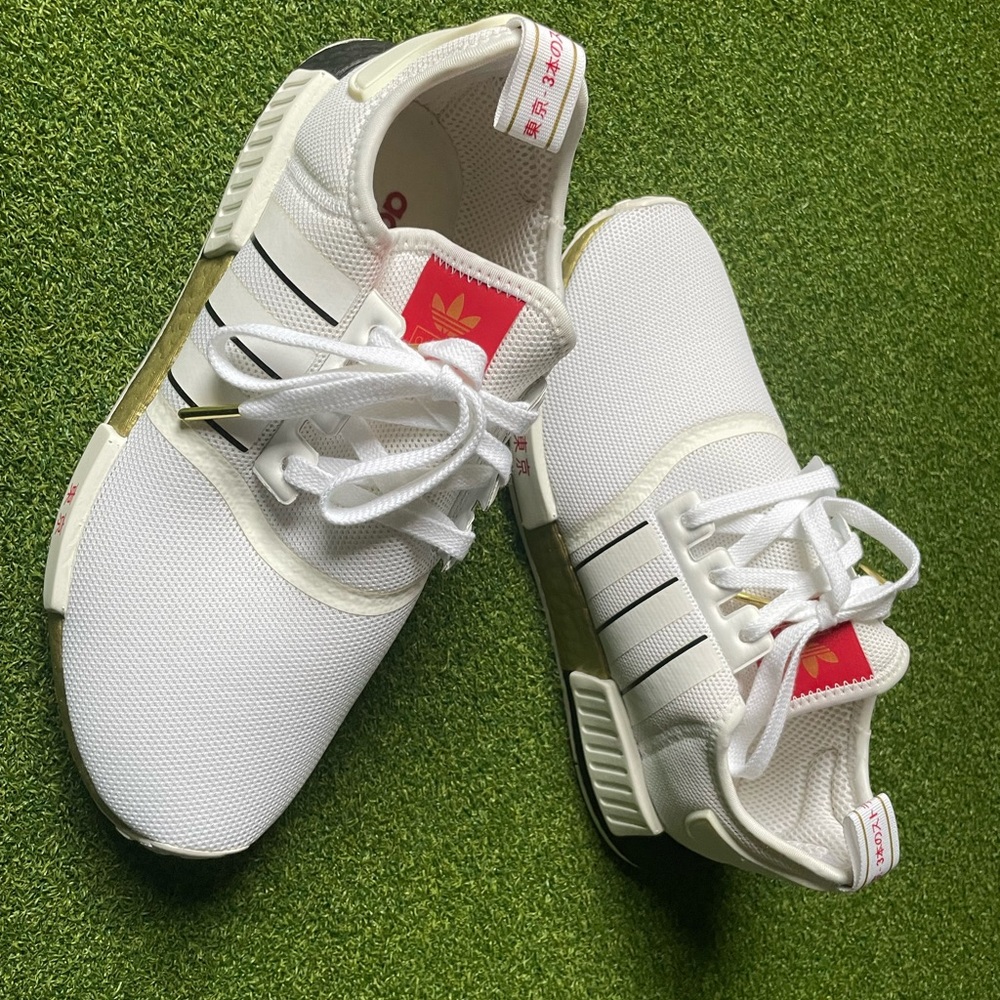 adidas NMD R1 Tokyo White Men's Shoes FY1159 Size 9 New Without Box